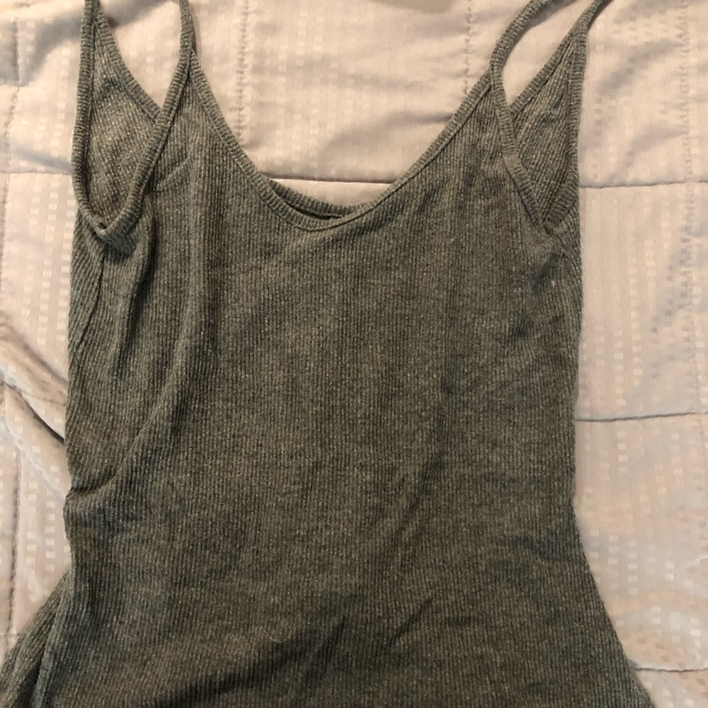 Gray tank top